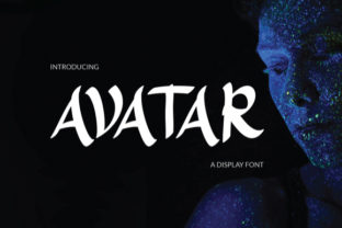 Avatar Font for Handmade Creations and Bold Branding