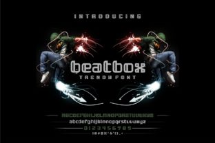 Beatbox Font for Trendy and Sporty Editorial Designs