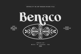Benaco: A Timeless Serif Font for Creative Makers