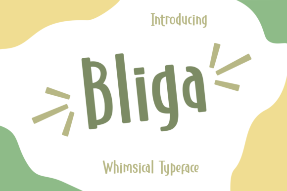 Bliga: A Display Font That Elevates Your Campaign Visuals
