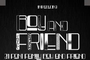 Boy and Friend Font for Modern Web Design