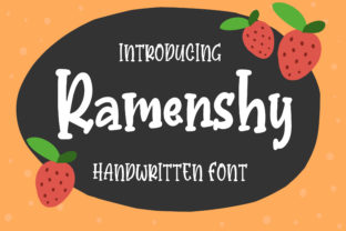 Bring Whimsy to Your Brand with the Ramenshy Font