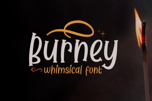 Burney Font for Eye-Catching Digital Designs