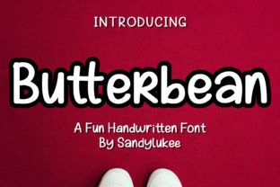 Butterbean: A Bold Display Font for Digital Creativity