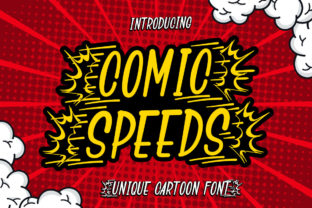 Comic Speeds: A Playful Display Font for Creative Projects