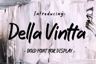 Della Vintta Font for Handmade Creations and More
