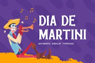 Dia De Martini: A Playful Font for Creative Branding