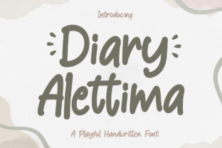 Diary Alettima: A Playful Font for Creative Projects