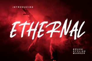 Ethernal: A Handwritten Font for Creative Craft Projects