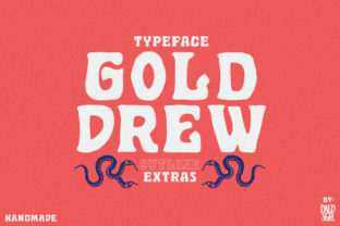 Golddrew – A Handwritten Display Font for Professional Branding