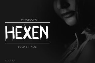Hexen: A Bold Display Font for Handmade Creations