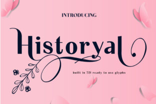 Historyal: A Serif Font for Timeless Editorial Design