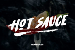 Hot Sauce Font for Bold Web Design and Branding
