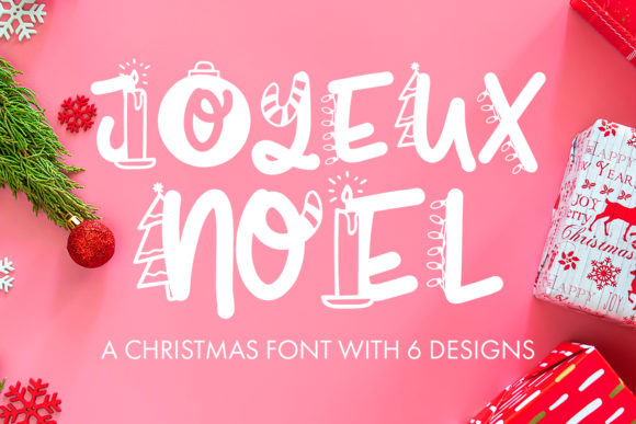 Joyeux Noel Font for Festive Branding Projects