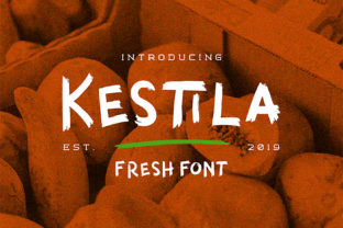 Kestila: A Bold Display Font for Creative Makers