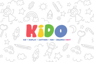 Kido Font for Whimsical Branding and Playful Design