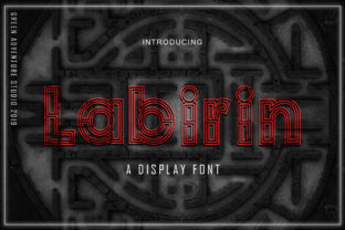 Labirin: A Bold Display Font for Professional Branding