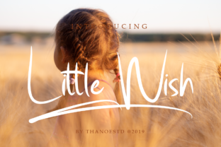 Little Wish Font: A Stylish Display Type for Creative Projects