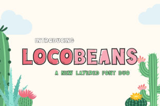 Locobeans: A Fun and Unique Display Font for Editorial Design