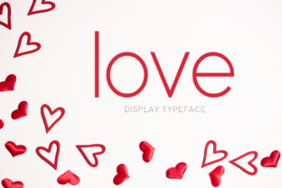 Love Display Font for Modern Web Design