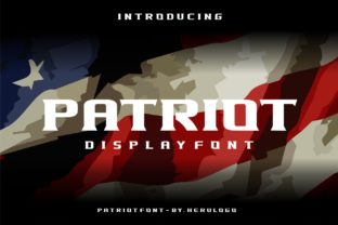 Patriot Display Font for Bold Web Design