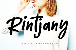 Rintjany Display Font for Modern Web Design