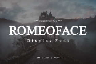 Romeoface Display Font for Standout Visuals