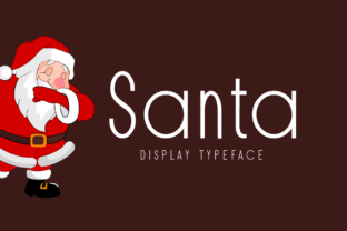 Santa Font for Seasonal Branding and Digital Campaigns