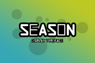 Season: A Modern Display Font for Digital Branding