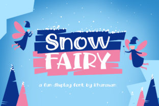 Snow Fairy: A Whimsical Display Font for Creative Campaigns