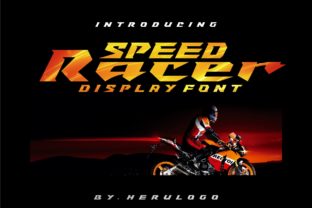 Speed Racer Font for Bold Editorial Design