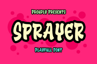 Sprayer Font: A 90s-Inspired Display Font