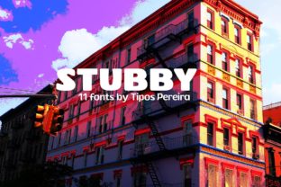 Stubby: A Charming Display Font for Editorial Design