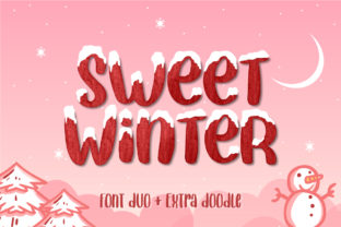 Sweet Winter Display Font for Holiday Design