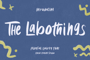The Labothings: A Playful Display Font for Creative Projects