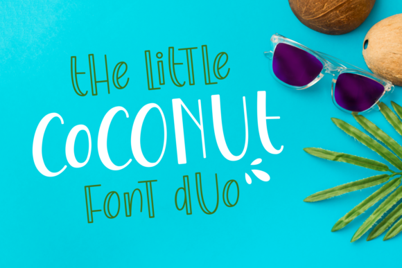The Little Coconut: A Tropical Display Font for Your Brand