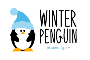 Winter Penguin: A Playful Display Font for Branding Magic
